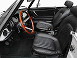 Selleria sedile per Duetto 70 - 77 pelle nero