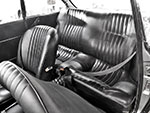 Rear seat cover scay black 1300 - 1600 GT Junior