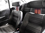 Selleria sedile 2000 GTV Bertone pelle forato nero