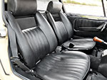Serie (2) selleria sedili ant. Junior Zagato scay nero