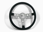 Volante in pelle nero Ferrari 206 / 246  (Diametro 360mm)