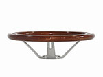 Steering wheel wood deep 380mm 2000cc 