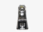 Maniglia apri cofano Spider / GT 1. Serie cromata