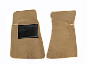 Set floor mats tan velours Spider 86 - 93