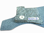 Kit insonorizzante originale Alfa 1750 GTV Bertone 2. Serie