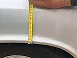 Rear fender GT Bertone 1. series left