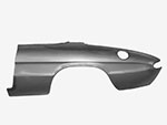 Parafango posteriore Duetto Spider 66 - 69 sinistro