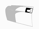 Lamiera riparazione maniglia esterna GT Bertone DX / SX
