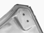 Cofano posteriore GT Bertone alluminio (con stemma)