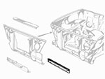 Traversa inferiore interna radiatore  68 - 93