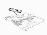 Traversa fondo destra 1300 - 2000cc  105/115