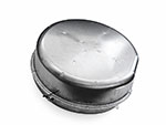 Serbatoio benzina 74 litri alluminio Racing 105 / 115