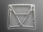 Cofano anteriore in Alluminio perforato GT / GTA 3,90 kg
