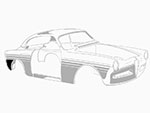 Lamierato parafango sotto paraurti DX Giulietta Sprint