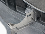 Lamiera supporto silenziatore baule GT / Spider / Giulia