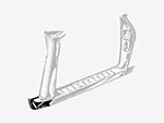 Lamiera riparazione inferiore montane ant. Bertone SX