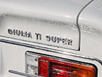 Scritta Giulia TI  Super  (4 pezzi)