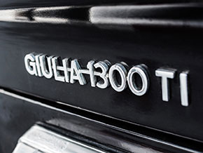 Scritta Giulia 1300 TI (3 pezzi)