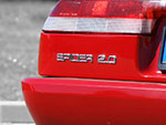 Serie di scritte (3 pz.) autoadesive Spider 90 - 93