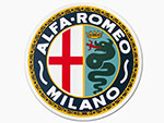 Sticker Alfa Romeo Milano (round 30cm)