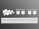 Serie adesivi Alfa GTA (bianco)