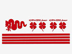 Set decals Alfa Romeo GTA (red)