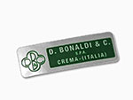 Adesivo argento per servofreno Bonaldi / Crema