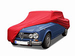 Telone Deluxe Satin Rosso L con borsa / Alfa Milano Logo