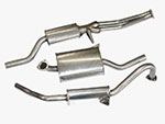 Silenziatore centrale INOX GT Bertone / Giulia / Berlina