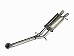 Tubo posteriore Sport GTV6 Inox (con silenziatore)
