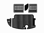 Set rubber floor mats 750 / 101 Giulietta Sprint (5 pcs.)