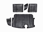 Set rubber floor mats 750 / 101 Giulietta Sprint (5 pcs.)