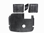 Set rubber floor mats 750 / 101 Giulietta SS (4 pcs.)