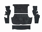 Serie (5) tappeti baule GT Bertone nero