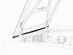Guarnizione vano motore GT Bertone 1. Serie / GTA