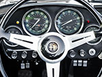 Serie pomelli cruscotto (5) 102 / 106 (Alfa 2000 / 2600)