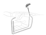 Coppia mostrine parafango posteriore 2600 Touring Spider