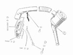 Supporto per corpo preso aria 105 1- Serie