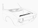 Ossatura superiore frontale GT / GTV / GTC / GTA