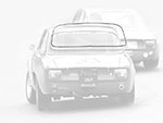 Cornice cromata guarnizione lunotto Bertone GT /  GTV