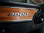 Scritta per cruscotto - 2000 - (90mm)