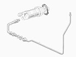 Circlip for clutch slave cylinder 105 / GTV6 / 75 V6