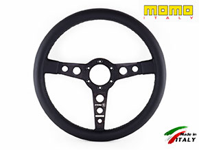 Volante in pelle nero MOMO 350mm  Prototipo CARBON