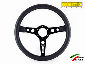 Volante in pelle nero MOMO 350mm  Prototipo Heritage