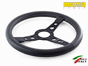 Volante in pelle nero MOMO 350mm  Prototipo Heritage