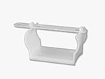 Plastic support for Air hose Valve cover Alfetta