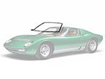Guarnizione parabrezza Lamborghini Miura