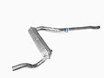 Silenziatore centrale Lancia Fulvia 1.2 / 1.3