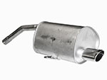 Rear exhaust muffler 156 2,5 V6
