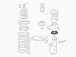 Cuscinetto ammortizzatore Alfa 33 / 164